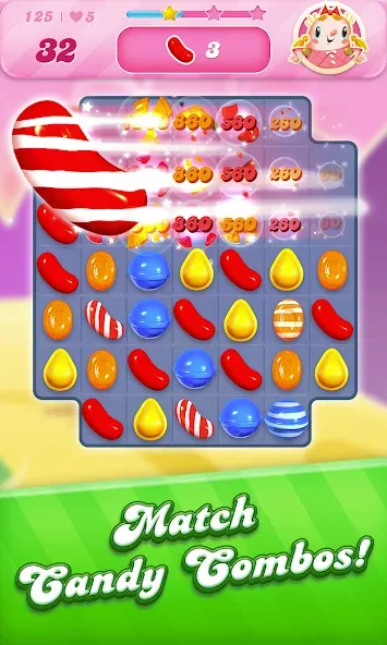 Candy Crush Saga (Кенди Краш Сага) [МОД Unlocked] Screenshot 2