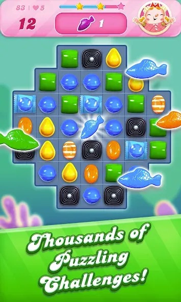 Candy Crush Saga (Кенди Краш Сага) [МОД Unlocked] Screenshot 3