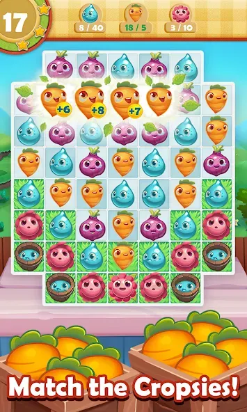 Farm Heroes Saga (Фарм Хероус Сага) [МОД Все открыто] Screenshot 2