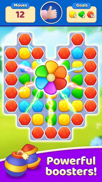 EverMatch 3 Game (ЭверМатч 3 Игра) [МОД Бесконечные деньги] Screenshot 3