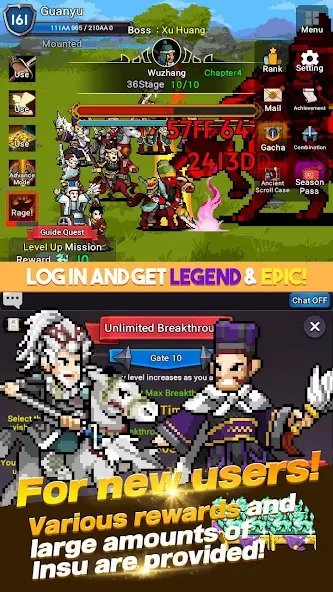 GuanYu Idle (ГуанЮй Айдл) [МОД Меню] Screenshot 3