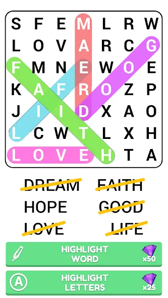 Word Search Puzzle Game [МОД Unlocked] Screenshot 3