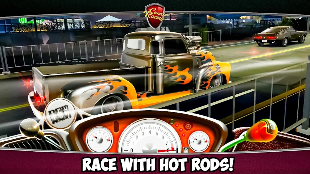 Classic Drag Racing Car Game (Классическая игра на гонках драгрейсинга) [МОД Mega Pack] Screenshot 5