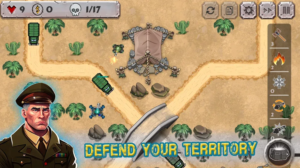 Battle Strategy: Tower Defense [МОД Все открыто] Screenshot 2