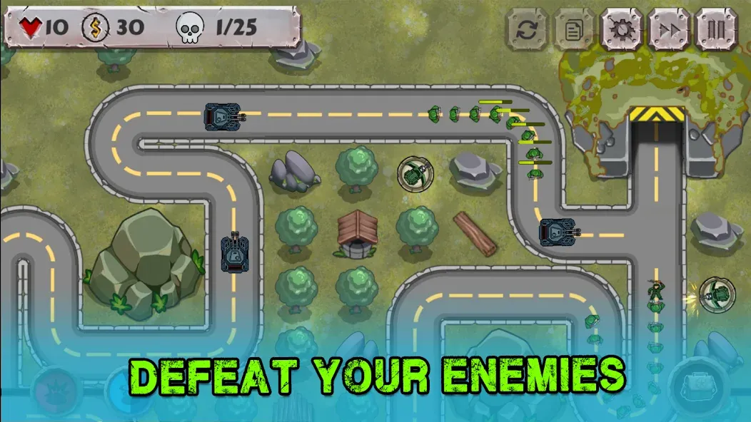 Battle Strategy: Tower Defense [МОД Все открыто] Screenshot 4