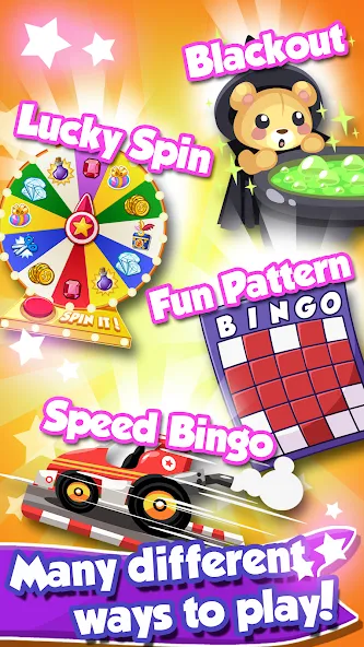 Bingo PartyLand 2: Bingo Games (Бинго Патиленд 2) [МОД Меню] Screenshot 3