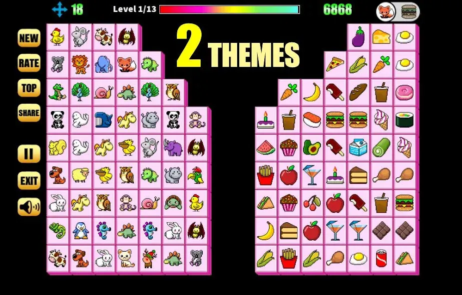 Onet Connect Animal (Онет Коннект животное) [МОД Бесконечные деньги] Screenshot 3