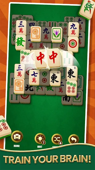 Mahjong Solitaire - Master (Маджонг Солитер) [МОД Бесконечные монеты] Screenshot 1