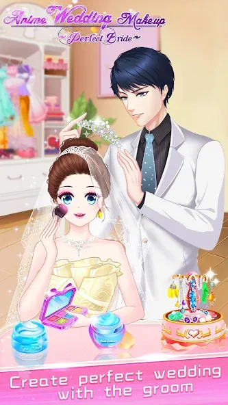 Makeup Bride: Perfect Wedding [МОД Бесконечные монеты] Screenshot 3