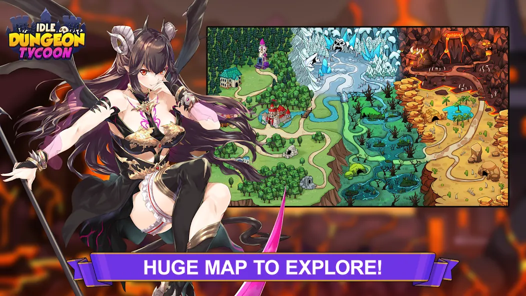 Idle Dungeon Tycoon (Айдл Данжен Тайкун) [МОД Menu] Screenshot 2