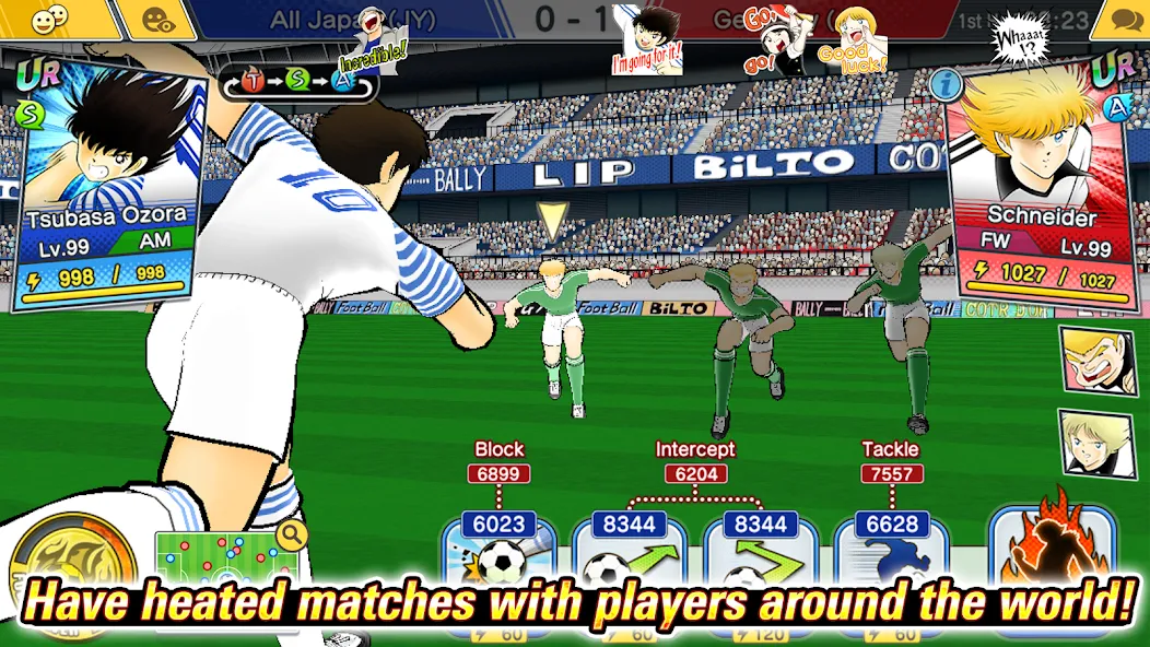 Captain Tsubasa: Dream Team (Капитан Цубаса) [МОД Mega Pack] Screenshot 2