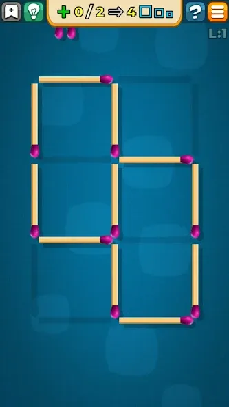Matches Puzzle Game [МОД Unlocked] Screenshot 2
