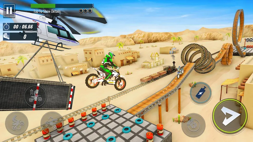 Bike Stunt : Motorcycle Game [МОД Все открыто] Screenshot 5