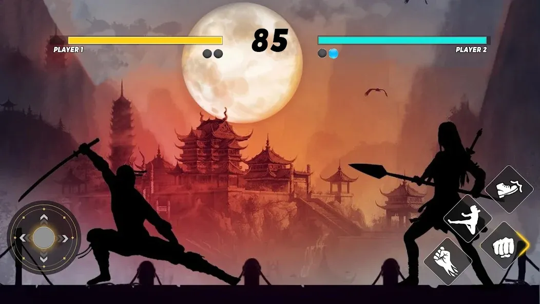 Sword Shadow Fighting Game 3D [МОД Меню] Screenshot 2