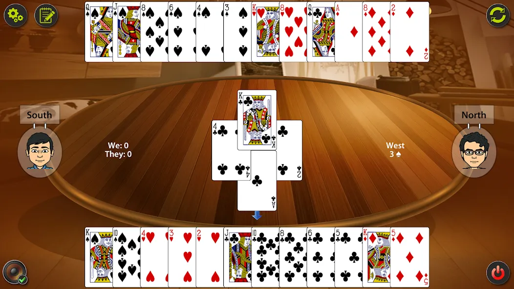 Auction Bridge & IB Card Game [МОД Menu] Screenshot 4