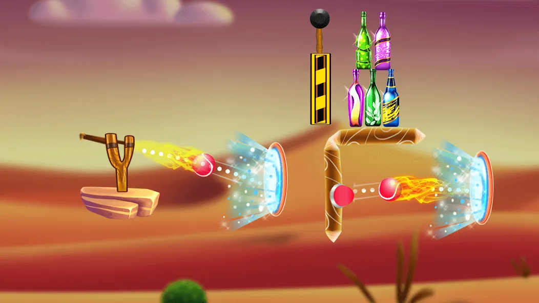 Bottle Shooting Game 2 [МОД Много монет] Screenshot 3