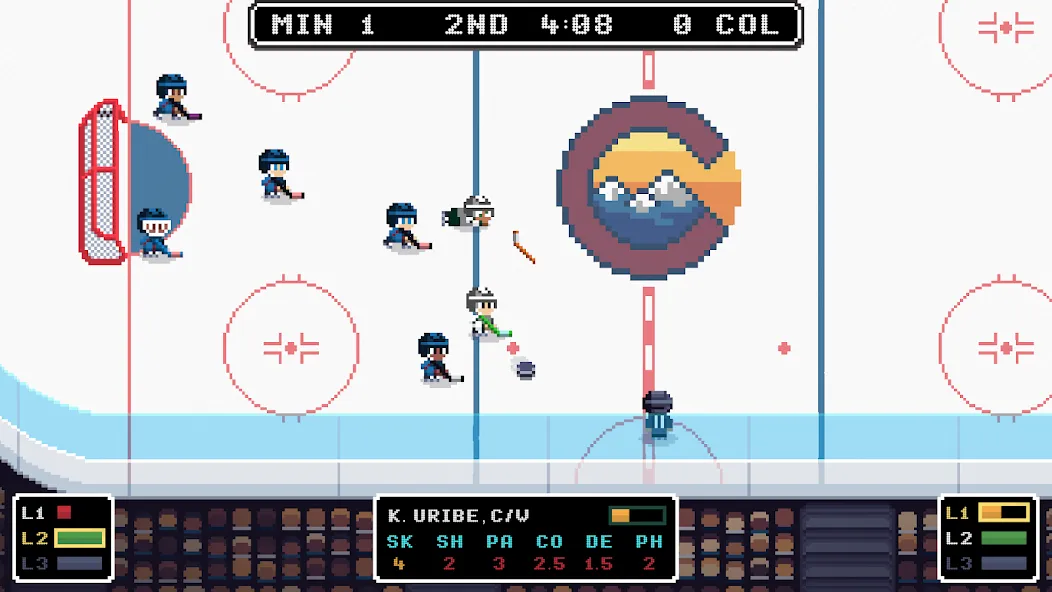 Ice League Hockey (Айс Лиг Хоккей) [МОД Много монет] Screenshot 3