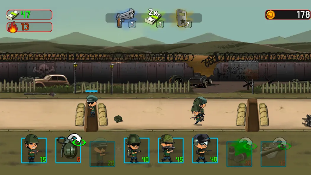 Army War: Military Troop Games [МОД Бесконечные деньги] Screenshot 5