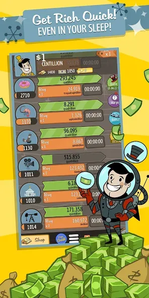 AdVenture Capitalist (ЭдВенчер Капиталист) [МОД Бесконечные деньги] Screenshot 5