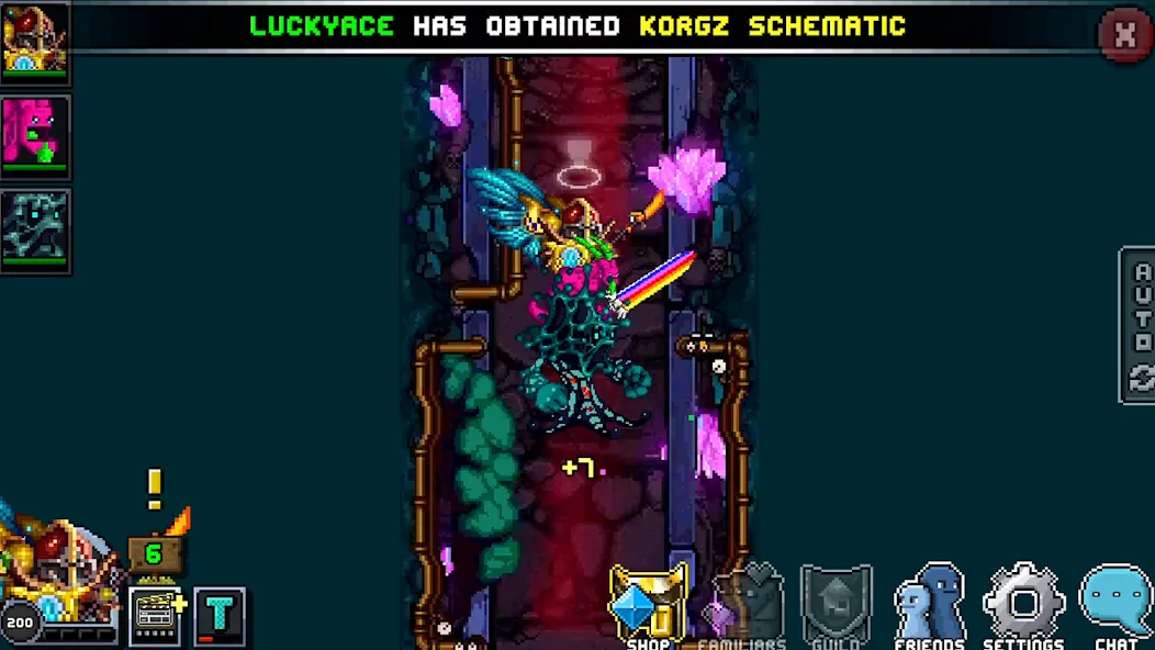 Bit Heroes Quest: Pixel RPG (Бит Хероес Квест) [МОД Бесконечные деньги] Screenshot 5