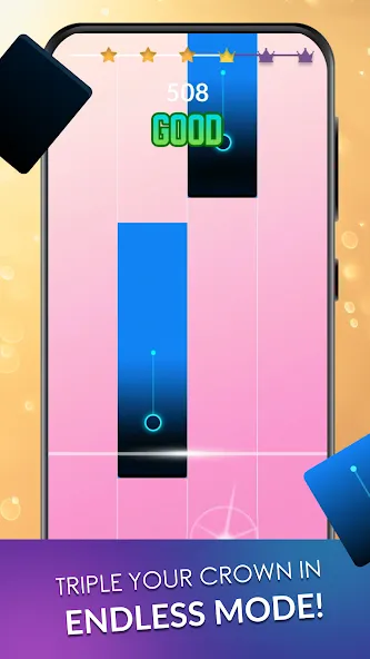 Piano Dream: Tap Piano Tiles 3 (Пиано Дрим) [МОД Menu] Screenshot 2