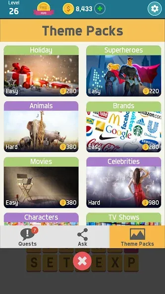 Pictoword: Fun Brain Word Game (Пиктоворд) [МОД Unlimited Money] Screenshot 5