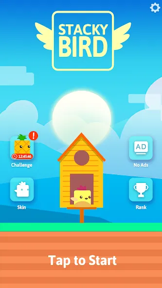 Stacky Bird: Fun Egg Dash Game (тэки птица) [МОД Menu] Screenshot 1