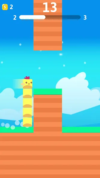 Stacky Bird: Fun Egg Dash Game (тэки птица) [МОД Menu] Screenshot 2