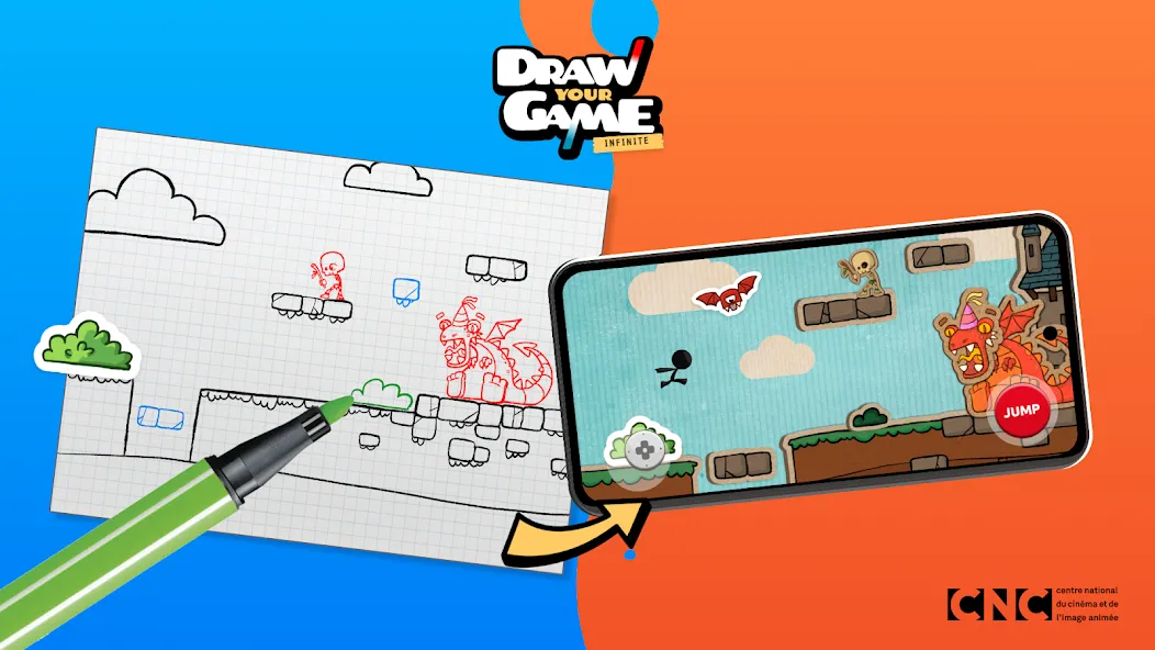 Draw Your Game Infinite [МОД Меню] Screenshot 1