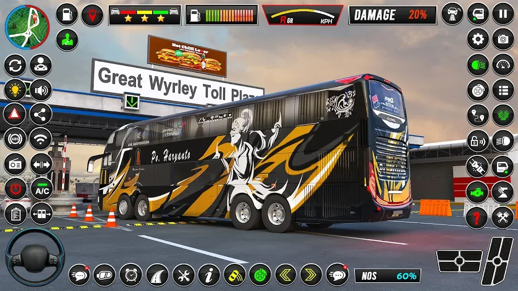 City Coach Bus Driver Games 3D [МОД Меню] Screenshot 2