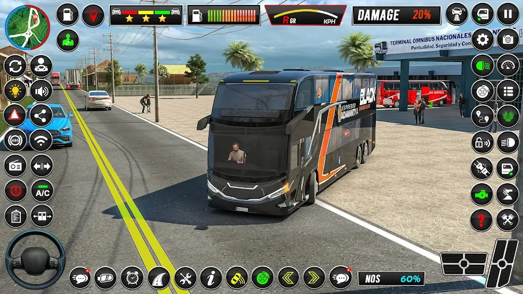City Coach Bus Driver Games 3D [МОД Меню] Screenshot 4