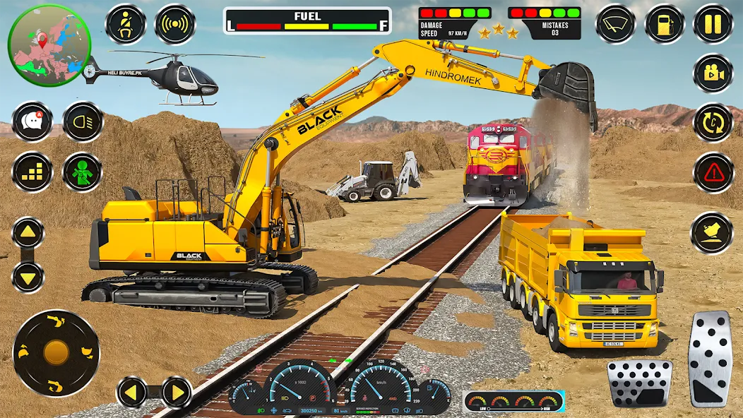 Real JCB Construction Games 3D [МОД Menu] Screenshot 2