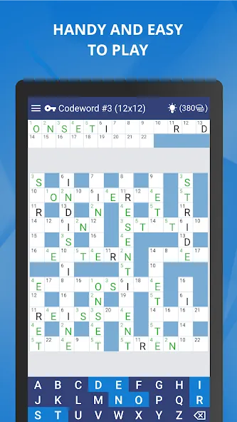 Keywords — Codeword Puzzle [МОД Бесконечные деньги] Screenshot 1