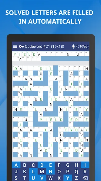 Keywords — Codeword Puzzle [МОД Бесконечные деньги] Screenshot 4