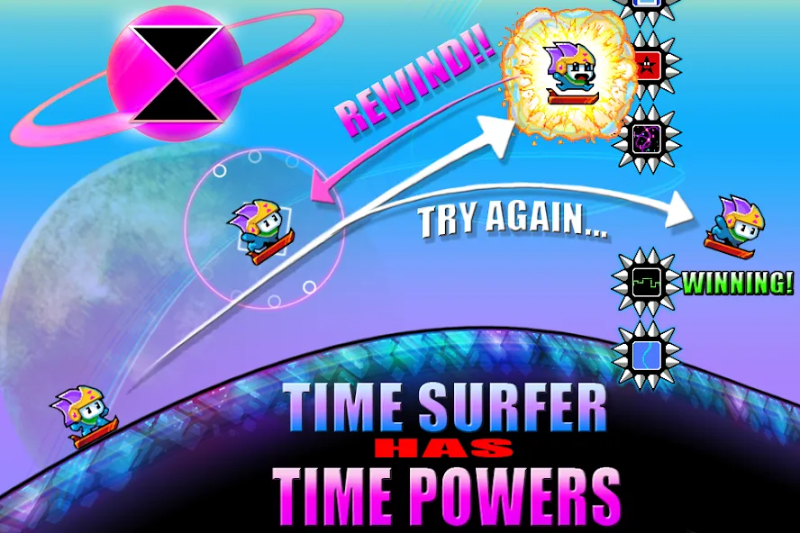 Time Surfer (Тайм Серфер) [МОД Unlocked] Screenshot 2