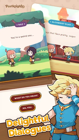 Postknight 2 (Пострыцарь 2) [МОД Бесконечные деньги] Screenshot 3