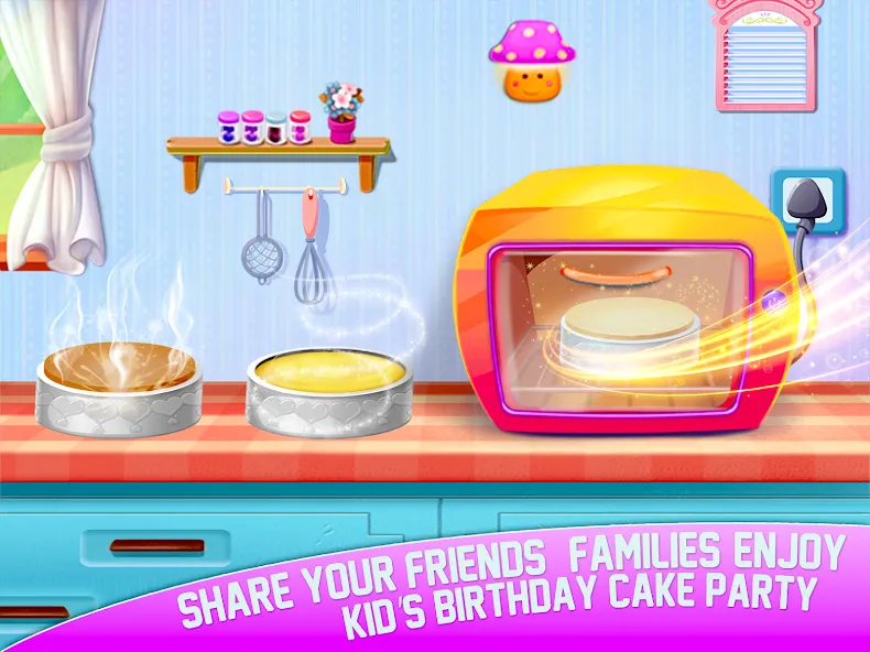 Cake Maker Sweet Bakery Games [МОД Много монет] Screenshot 4