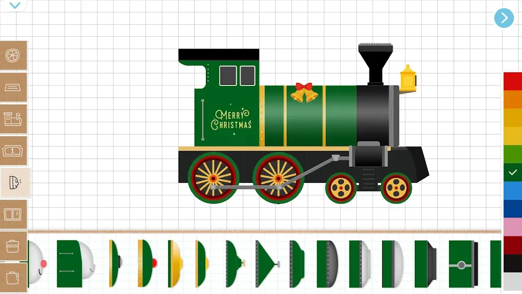 Christmas Train Game For Kids [МОД Много монет] Screenshot 5