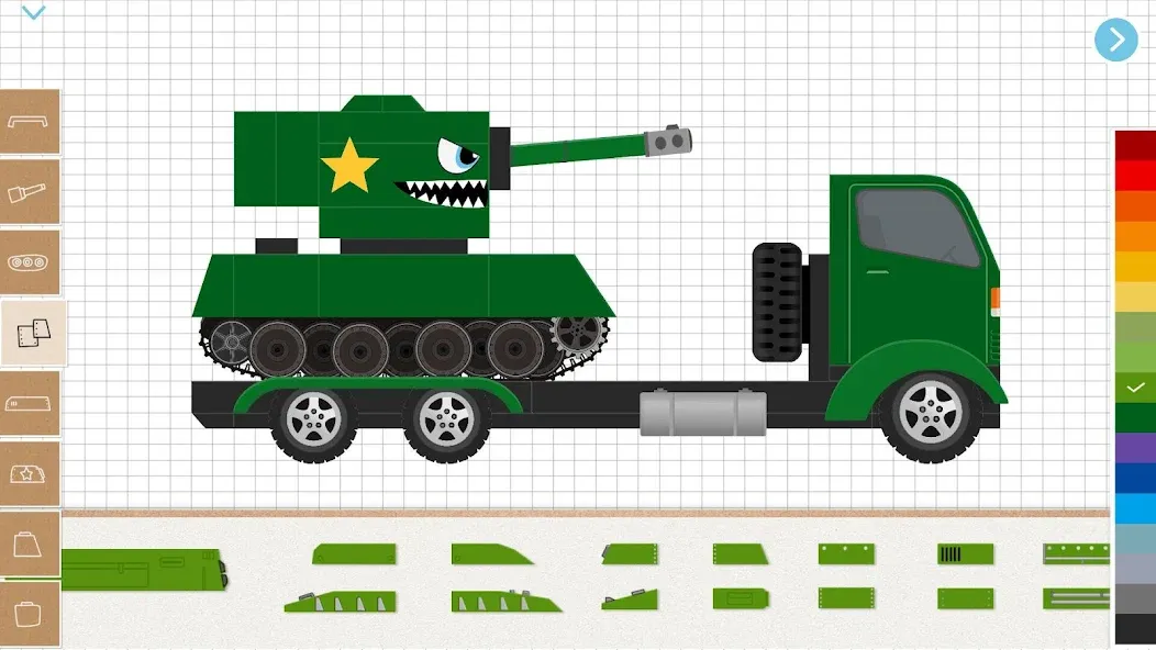 Labo Tank-Armored Car & Truck (Лабо) [МОД Бесконечные монеты] Screenshot 5