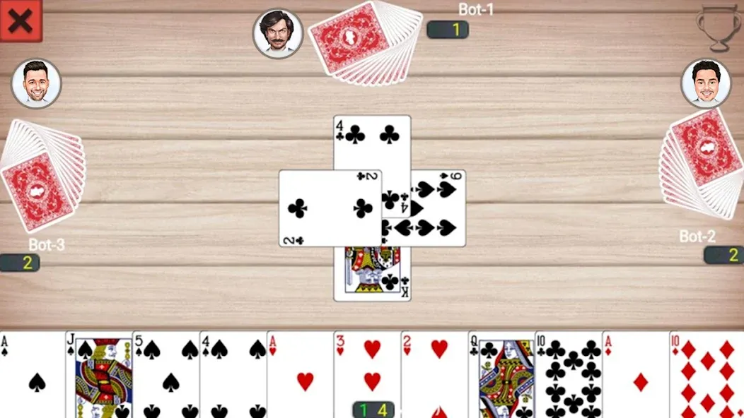 Callbreak Prince: Card Game (Каллбрейк Принц) [МОД Mega Pack] Screenshot 3