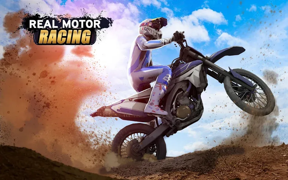 Real Motor Rider - Bike Racing [МОД Menu] Screenshot 1