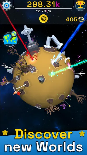 Planet Evolution: Idle Clicker (Планета Эволюция) [МОД Unlocked] Screenshot 2