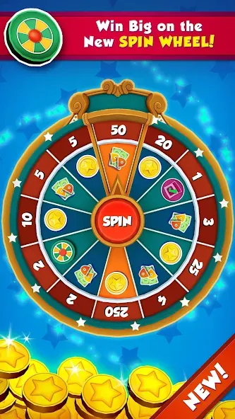 Coin Dozer - Carnival Prizes (Коин Дозер) [МОД Много денег] Screenshot 4