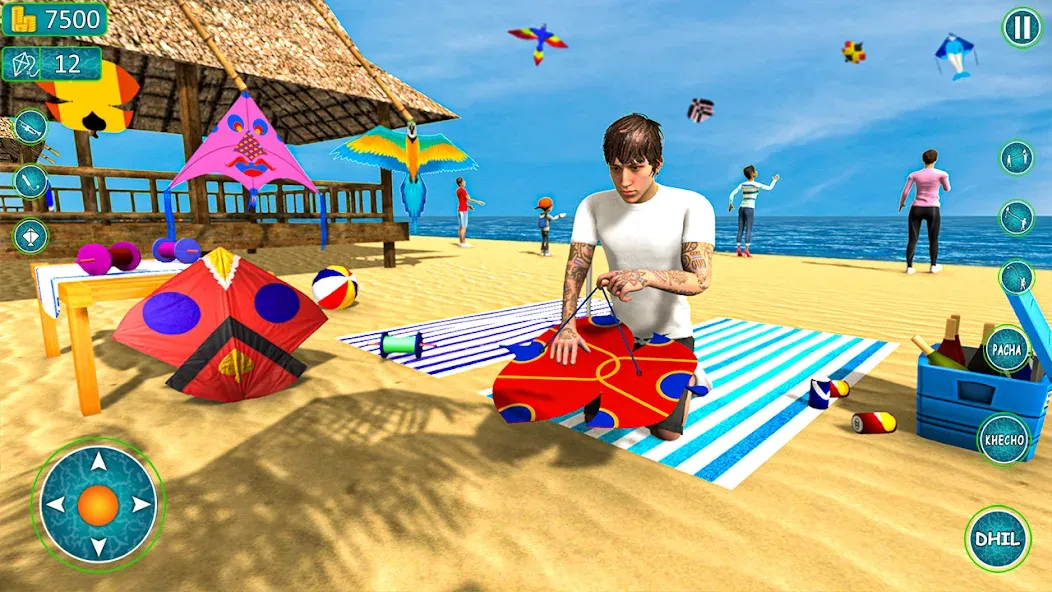 Kite Basant: Kite Flying Games [МОД Меню] Screenshot 2