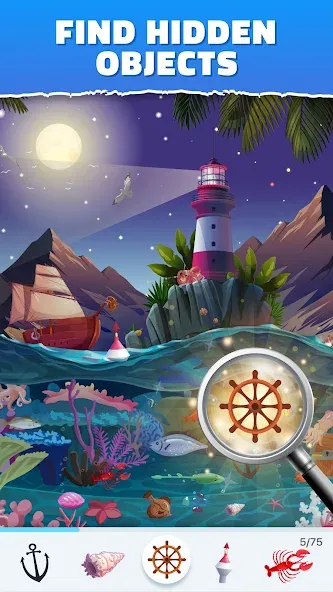 Bright Objects - Hidden Object [МОД Menu] Screenshot 1