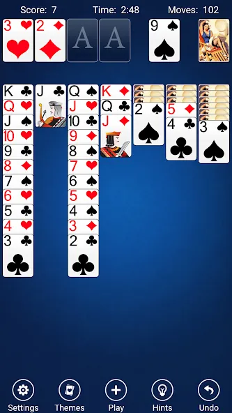 Solitaire [МОД Много монет] Screenshot 3