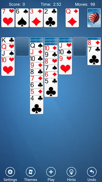 Solitaire [МОД Много монет] Screenshot 5