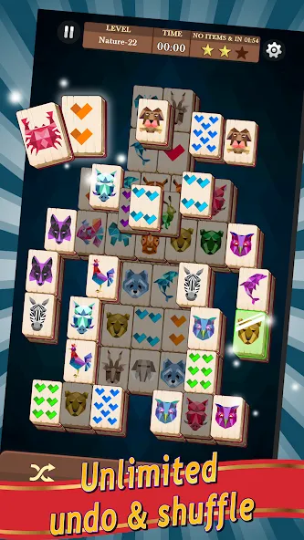 Mahjong (Маджонг) [МОД Mega Pack] Screenshot 2