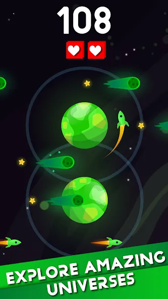 Rocket Spin: Space Survival (Рокет Спин) [МОД Бесконечные монеты] Screenshot 5