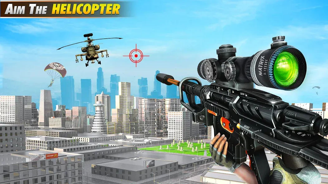 Sniper Shooter Mission Games [МОД Menu] Screenshot 1